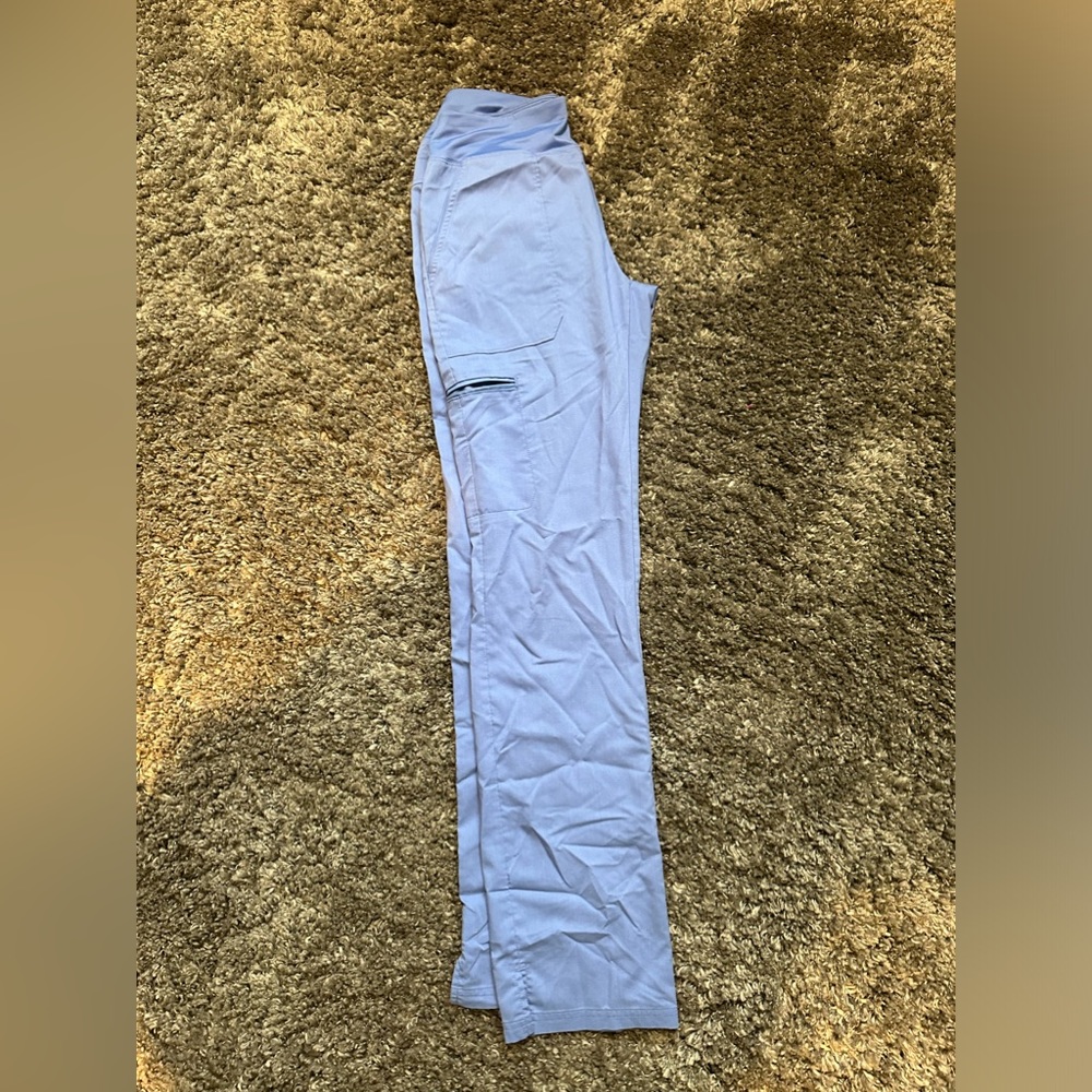 Surgical blue scrub bottoms